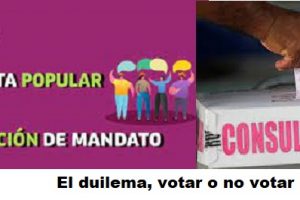 Revocación: votar o no votar